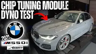 BMW M550i xDrive 4.4 N63 523bhp/530ps Dyno Test &ndash; Bluespark Tuning Box