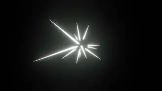 2D Style Spike Blast FX in Blender 3.1