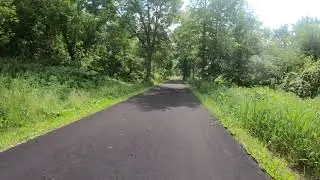 Chippewa River State Trail - Red Cedar State Trail junction southbound to South Terminus (Durand WI)