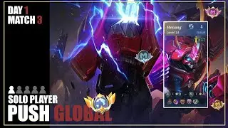 SOLO RANK! GROCK TO TOP GLOBAL D1M3 - #mlbb #mlbbcreatorcamp #mlbbglobal