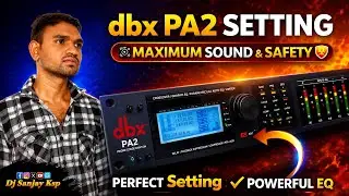 Dbx driverack pa2 setting 😍 dbx pa2 setup hindi ! how to set dbx driverack pa2 ! dbx setup ! dbx pa2