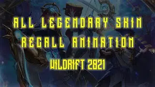 All Legendary Skin - RECALL Animation - Wild Rift 2021
