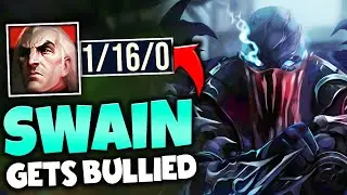 I MADE ENEMY SWAIN RUN IT DOWN 16 TIMES! RANK 1 PYKE GAMEPLAY - League of Legends