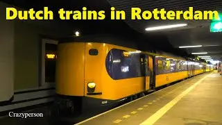 NS Treinen en Speciale RET Metro Rotterdam Blaak in 2023