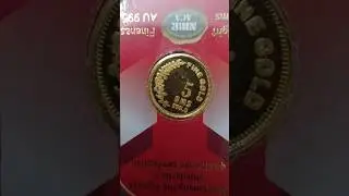 5 grams gold coin#goldsavings#investment
