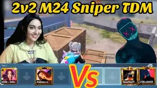 only M24 Hydra danger vs hydra kanika 2v2 TDM 🔥🐉  | hydra vs hydra | m24 sniper TDM || kooka