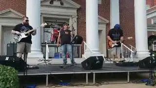 An orginal Blue's song at Rock the Word on Dickson