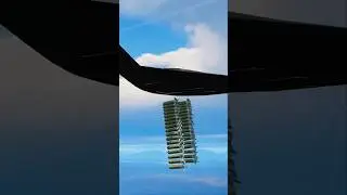 Military cluster bomb dropping #military #trending #reels #ytshorts #instagram #insane #fyp #shorts