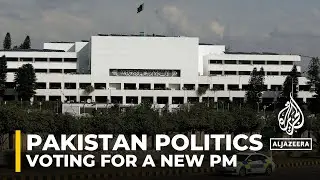 Politicians in Pakistan are voting for a new Prime Minister