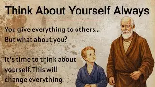 Think About Yourself Always || Graded Reader || Improve Your English Fluency ✅️ 