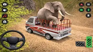Wild Animal Cargo Truck Game - Animal Transport Cargo Truck Simulator Gameplay 