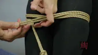 Shibari Lessons 116 - Inline Double Column Tie