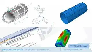 Vibration in functionally graded material circular cylindrical and testing its validity