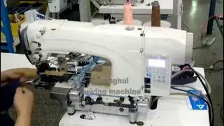 IHG Bottom Hemming Machine Chainstitch Testing Video