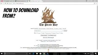 Download Content From The Pirate Bay | Torrent File | The Chaotic Wolf