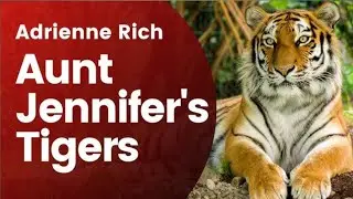Class 12|| Best explanation|| Chapter-5 Aunt Jennifer's Tigers||Animation video|| Flamingo poem...