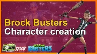 ZOMBIROCK & BRAWL BUSTERS CHARACTER CREATION (Brock Busters)