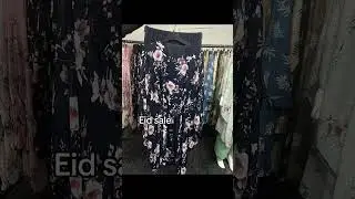 Eid Sale: Stunning Floral Abayas Collection#EidSale #FloralAbaya #ModestFashion