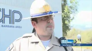 Fatal pedestrian accident on the freeway