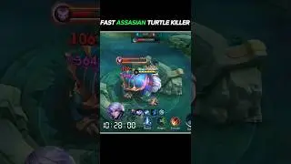 Fastest Assassin Turtle Kill 😱 | MLBB Speed Test