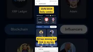 goldverse mining bot daily combo #goldverse #toncoin #dailycombo #telegramminingbot