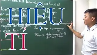 [Toán nâng cao lớp 4] Tìm hai số khi biết hiệu và tỉ số - Thầy Khải- SĐT: 0943734664