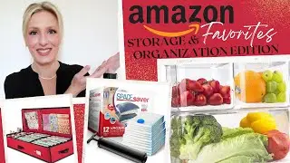 AMAZON FAVORITES: ORGANIZATION & STORAGE EDITION - I WENT THROUGH 6 YEARS OF MY PRIOR ORDERS!