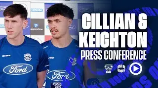 Cillian Burke & Keighton Matofai-Forbes Press Conference | Pre-season