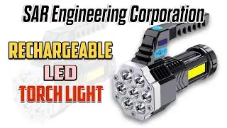 Rechargeable Torch / LED Torch / SAR Engineering Corporation
