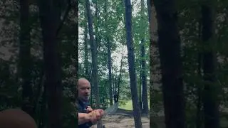 Try the &ldquo;Sideways Backhand Throw&rdquo; #knifethrowing #knifethrowingskills #shorts