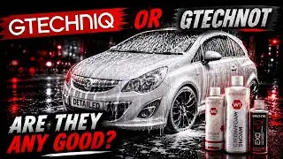 GTECHNIQ OR GTECHNOT ?? ARE THEY ANY GOOD  #gtechniq #cleanyourcar #detailing
