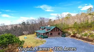 Virginia Log Cabins For Sale | 99+ Acres | Virginia Farmland For Sale | Farms| Hunting Land Virginia