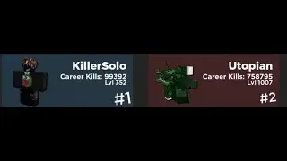 Beating a Level 1,000 in Roblox Arsenal