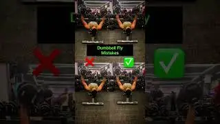 Dumbbell chest fly mistakes‼️Dumbbell flys‼️ #shorts #chestworkout #chestday #chest #dumbbell