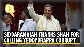 &ldquo;Thank You Amit Shah,&rdquo; Says Karnataka CM After BJP Chief Calls Yeddyurappa Corrupt | The Quint