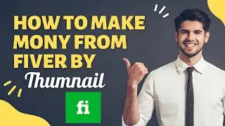 How to make YouTube thumbnail and make money from Fiverr in Urdu/hundi