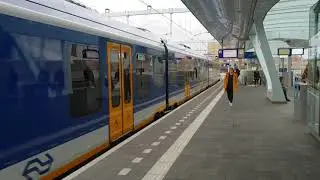 Vertrek van het nieuwe SNG treinstel in Arnhem Centraal 🇳🇱