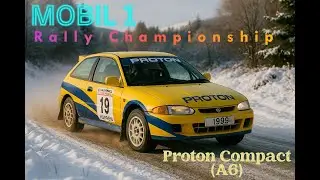 Mobil 1: Rally championship - Vauxhall rally of wales - Hafren - Proton Compact (A6)