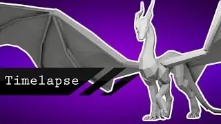 [Timelapse] Dragon 01 - Mesh