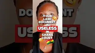 Your Land Document will be USELESS in Court UNTIL you do this..| Land Litigation in Ghana #LegalAbby