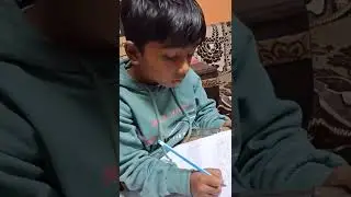 ધ્રુવાંશ ને સ્કૂલની તૈયારી અને હોમવર્ક
