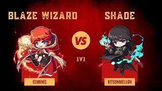 Maplestory M - 1v1 Blaze Wizard VS Shade After Ark!