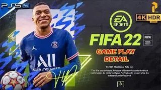 &bull; FIFA 22 Next-Gen Gameplay Details | Realistic Match Experience  PS5 4K HDR #gameplay #fifa22 #ps5