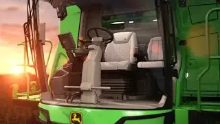 KABINE erster Klasse X9 INSIDE | John Deere M&auml;hdrescher