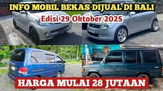 Info mobil bekas dijual di Bali, edisi 29 Oktober 2025