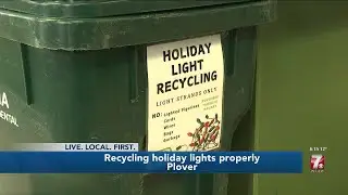 #Recycling holiday lights made easier by Portage County Solid Waste