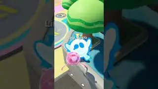 Eggy Party attack by Spongebob Jelly Fish 😱🪼 (Funny Meme) (Eggy Party Malaysia) #eggyparty #shorts