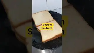 Chicken Sandwich ASMR Cooking #shorts​ #food​  #asmrcooking​ #sandwich​ #asmr