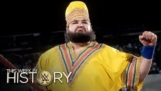One Man Gang is reborn as Akeem the African Dream: This Week in WWE History, Sept. 29, 2016
