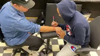 Lettering tattoo